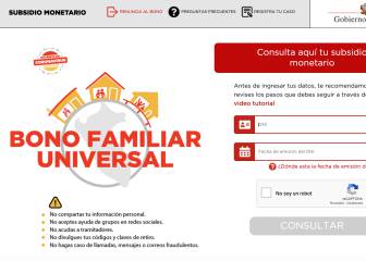 Bono Universal 760 Soles: requisitos y beneficiarios
