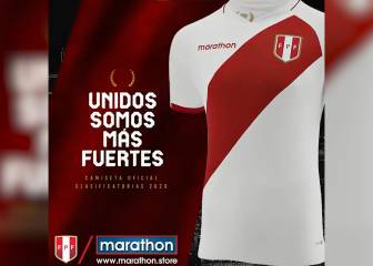 Perú presenta la nuevas camisetas de la selección
