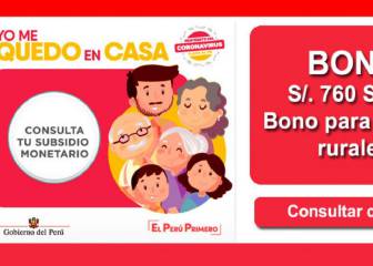 Bono Rural 760 Soles: link y cómo consultar con DNI si soy beneficiario