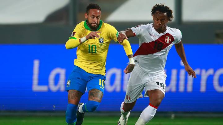 Perú protestó el penal de Yotún y el VAR anuló un gol a Neymar