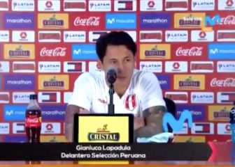 El primer gesto de Gianluca Lapadula en rueda de prensa que aplauden en redes