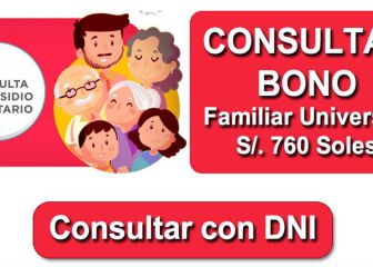 Segundo Bono Familiar Universal: cómo revisar cuándo me toca recibir el subsidio