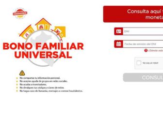 Bono Familiar Universal: link y cómo ver con DNI quién puede cobrarlo hoy, 21 de enero