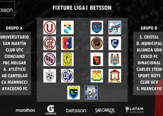 La Liga 1 comenzará el 12 de marzo con dos grupos