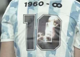 El emotivo homenaje de Argentina a Maradona, Sabella y Luque