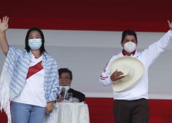 Elecciones Perú 2021: ¿quién es favorito en las últimas encuestas, Pedro Castillo o Keiko Fujimori?