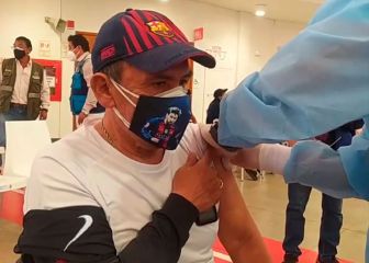 Hugo Sotil recibió la vacuna contra el coronavirus