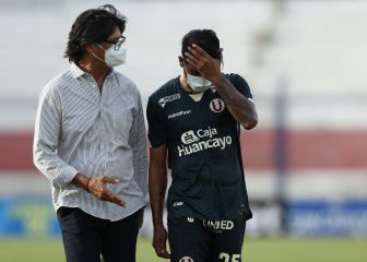 Enzo Gutiérrez tiene un esguince en el tobillo derecho