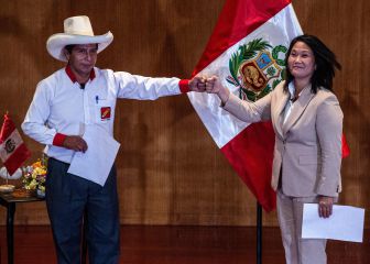 Encuesta de votación en Datum: cómo van Pedro Castillo y Keiko Fujimori y quién es el favorito
