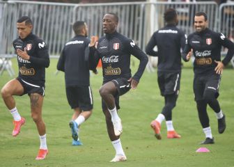 Así jugará Perú ante Colombia