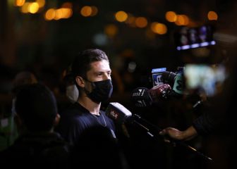 Santiago Ormeño llegó a Perú: 