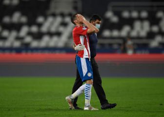 Almirón queda descartado del partido contra Perú