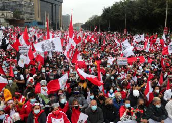 Marcha contra Pedro Castillo: quiénes se han manifestado y contra qué protestaron
