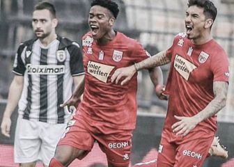 Rhyner debuta con gol en Volos