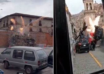 Transformers en Cusco: así fueron las escenas de explosión grabadas en el Perú