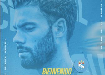 Cristal ficha a Leandro Sosa