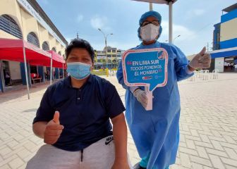 ¿Qué porcentaje de población ha recibido las dos dosis de la vacuna del coroavirus?