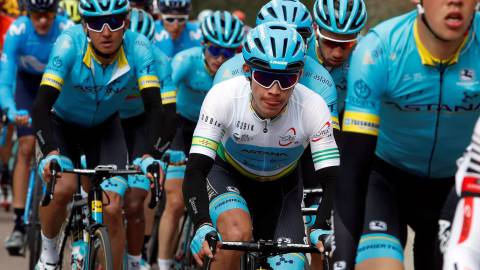 Miguel Ãngel López mantiene el liderato de la Vuelta a Cataluña 2019.
