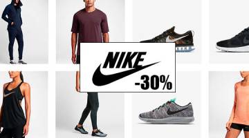 Nike al 30% dto