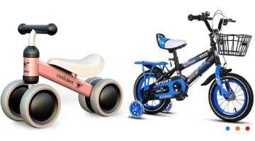 Disfruta de los paseos al aire libre con estas bicicletas, ideales para los más pequeños