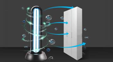 Tu habitación o tu local, a punto y más limpia gracias a este esterilizador ultravioleta