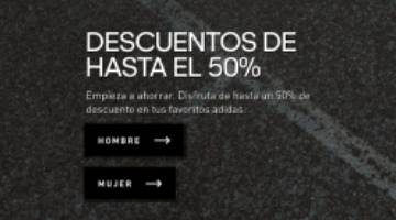 Disfruta de las mejores prendas de Adidas con ofertas de hasta el 50%