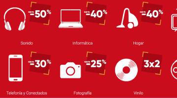 Tecnología con 50% de descuento en las rebajas de verano de Fnac