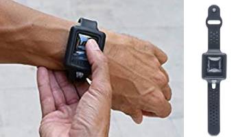 Lleva de una manera cómoda y segura el gel hidroalcohólico con esta pulsera recargable