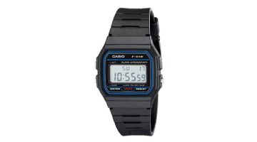Casio F-91W: el reloj vintage irrompible y con batería infinita