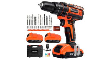 El taladro atornillador más vendido en Amazon incluye maletín y accesorios