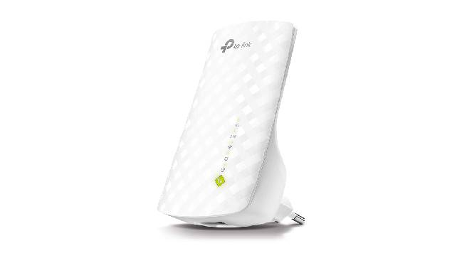 Amplificador Wi-Fi  TP-Link RE200, Extensor de Cobertura Wi-Fi AC750,  Enchufe Incorporado