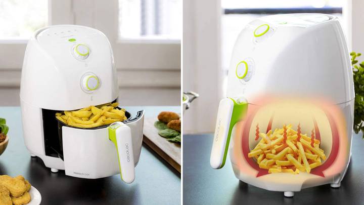 La freidora sin aceite perfecta para comer tus platos favoritos de forma saludable