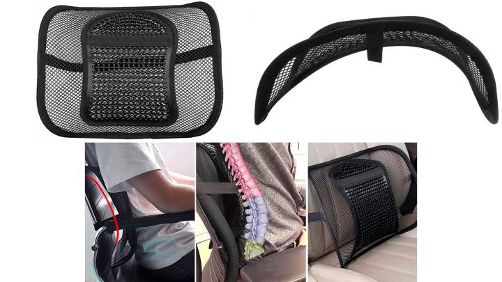 Corrige tu postura y evita dolores con el cojín lumbar mejor valorado en Amazon