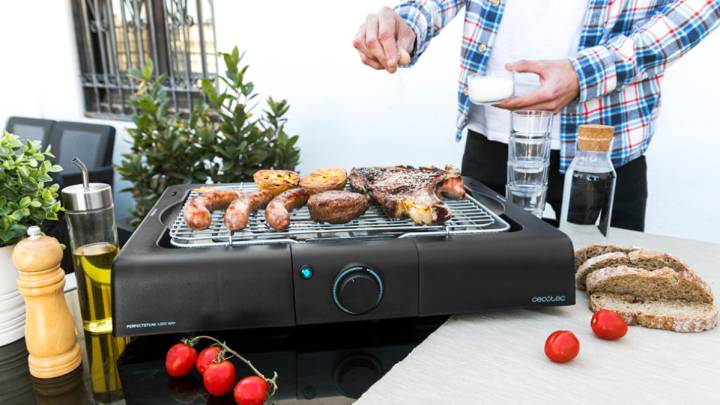 Cocina tus platos con esta barbacoa, con un descuento del 40% en Cecotec