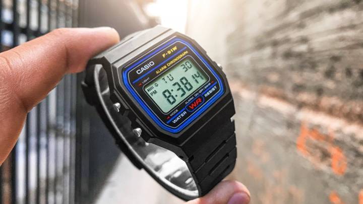 El reloj casio es resistente al agua