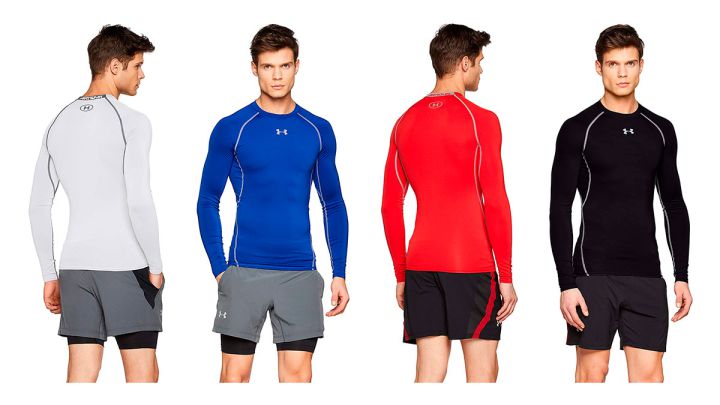 polera de compresion hombre