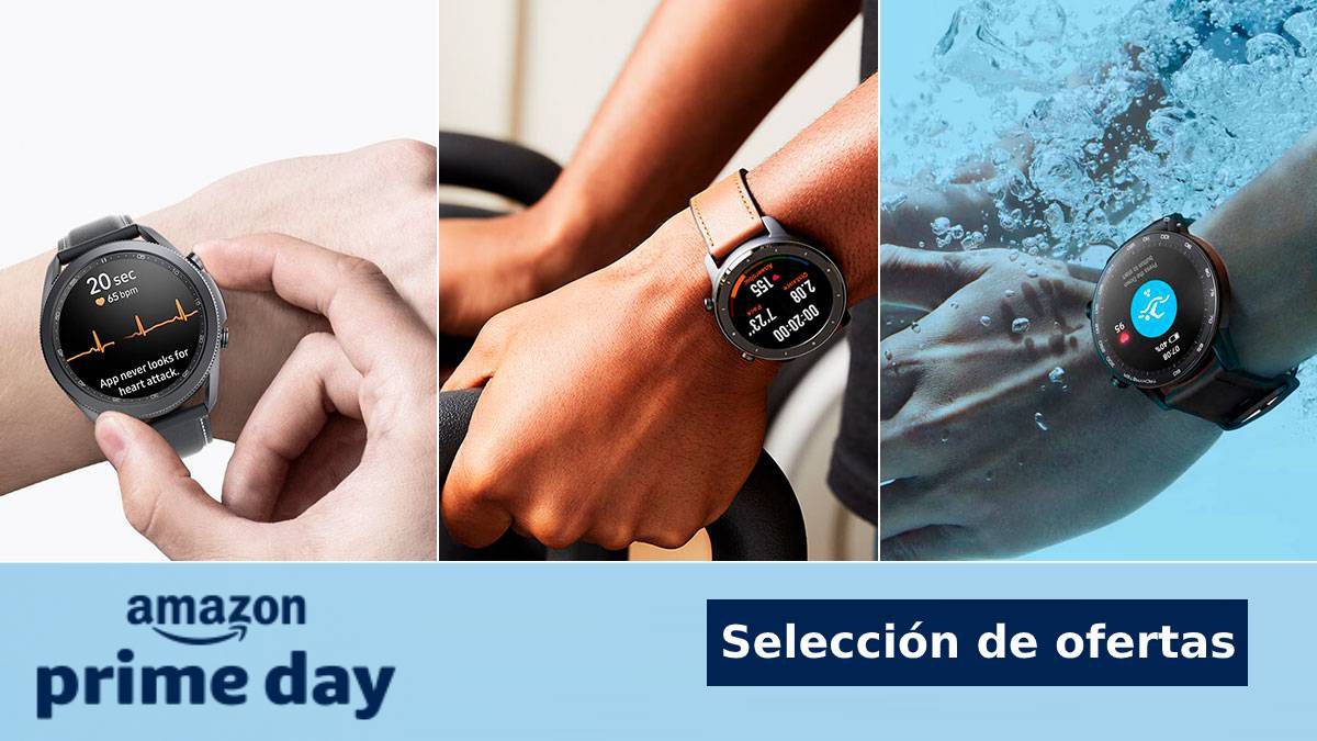 Amazon Prime Day ‘Smartwatches’ deportivos y pulseras de actividad al