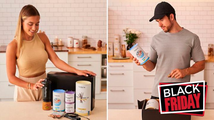Pierde peso o ponte en forma con las ofertas de Foodspring en el Black Friday