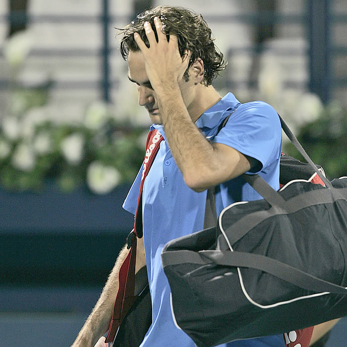 Federer pierde en primera ronda un año después