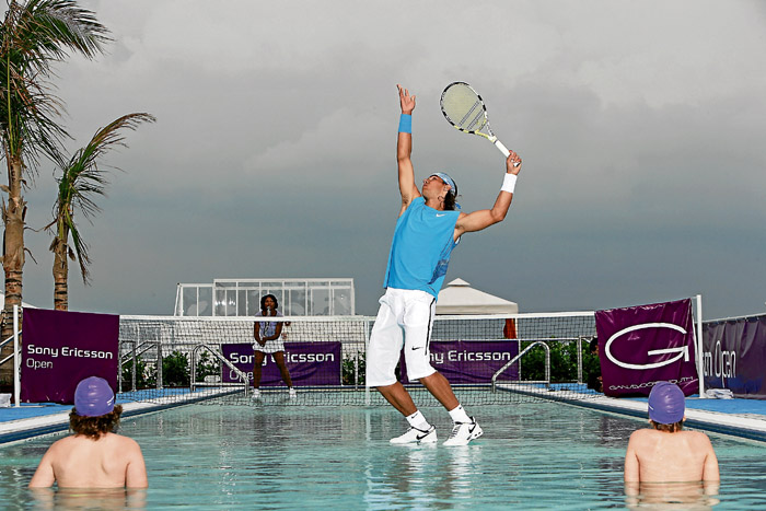 En Miami, Nadal ve otra semifinal ante Djokovic