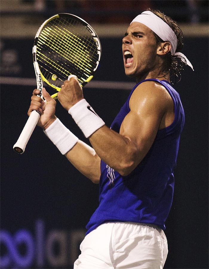 Roger Federer ya tiene encima a 'La amenaza Nadal'