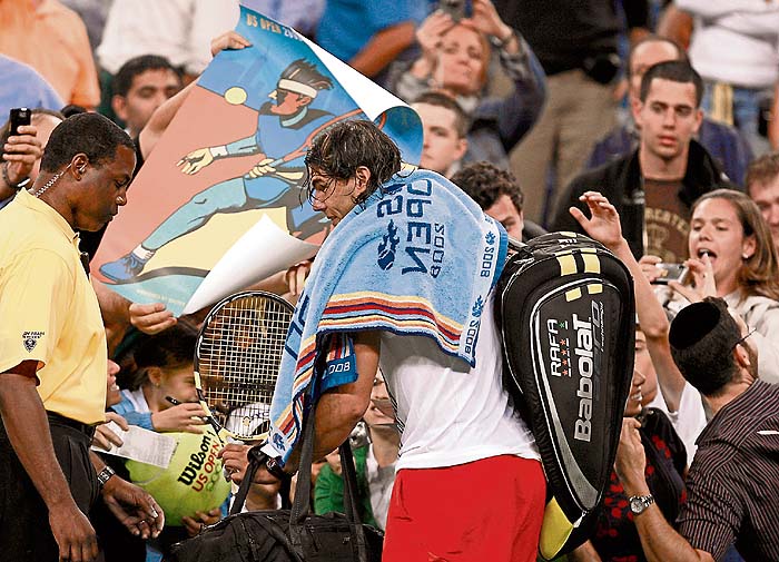 Nadal firma sus primeras semifinales en Flushing