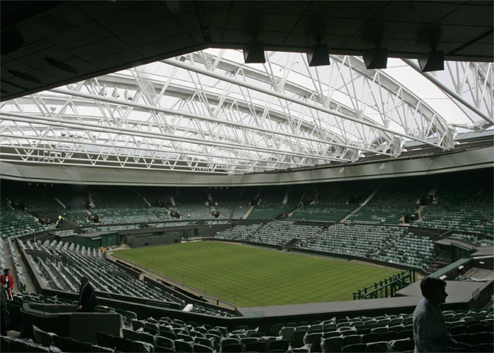 La Pista Central de Wimbledon inaugura el techo retráctil