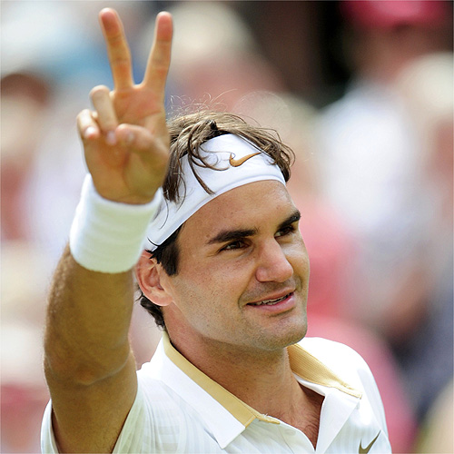 Federer se mete en su séptima final consecutiva de Wimbledon