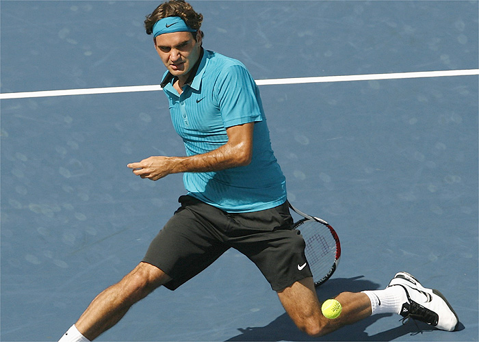 Federer, primer finalista
