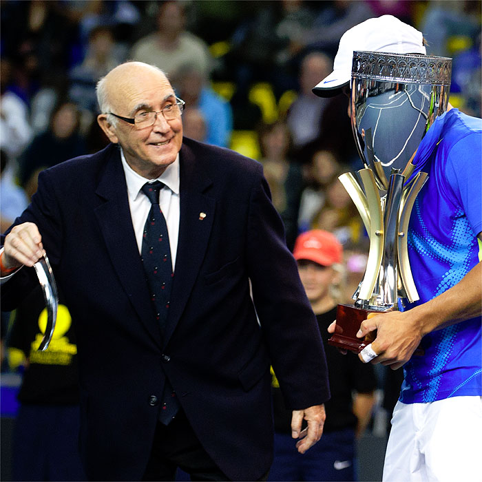 Nadal: "Gimeno merecía este homenaje del tenis español"