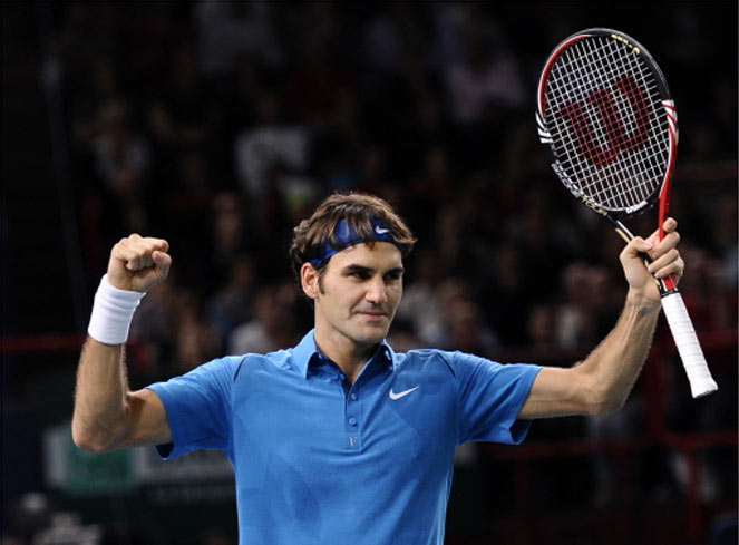Federer y Tsonga lucharán por el torneo París-Bercy