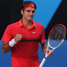 Federer se regala la semifinal en el partido 1000