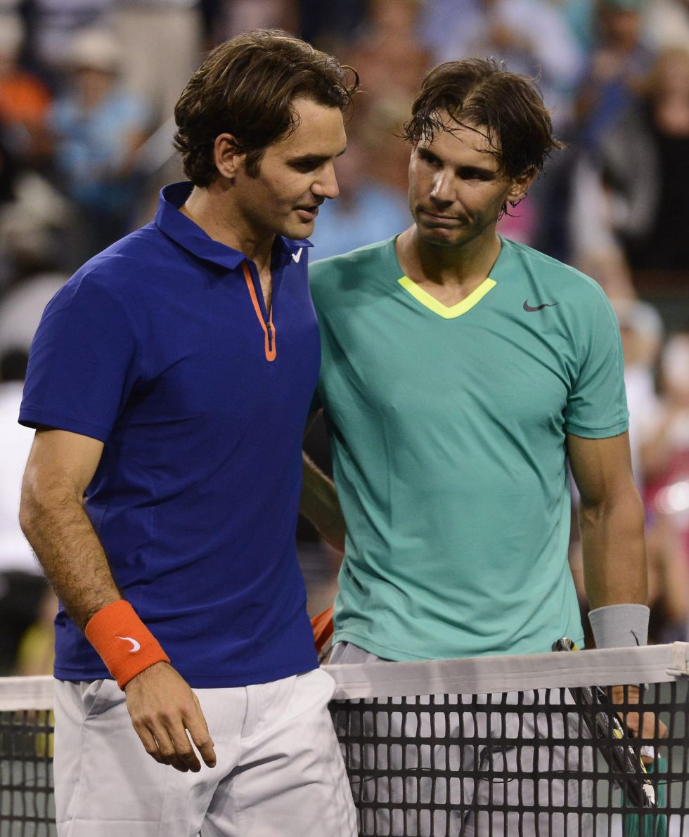 Rafa Nadal golpea a Federer y juega la semifinal con Berdych