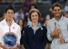 Nadal sobrevive a Nishikori